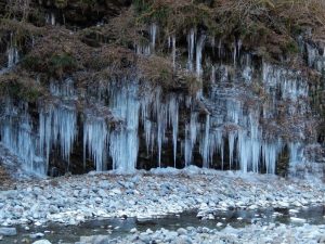 大滝・三十槌の氷柱の画像
