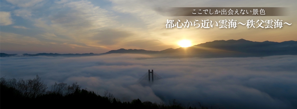 都心から近い雲海　秩父雲海